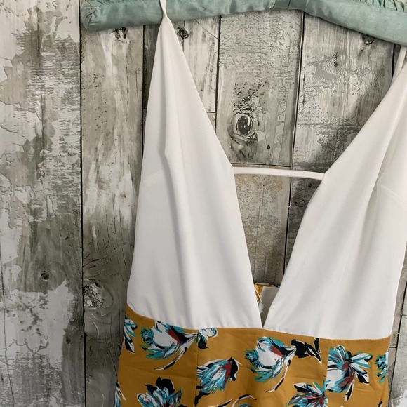 NWT Zaful floral mini dress S - Picture 2 of 7